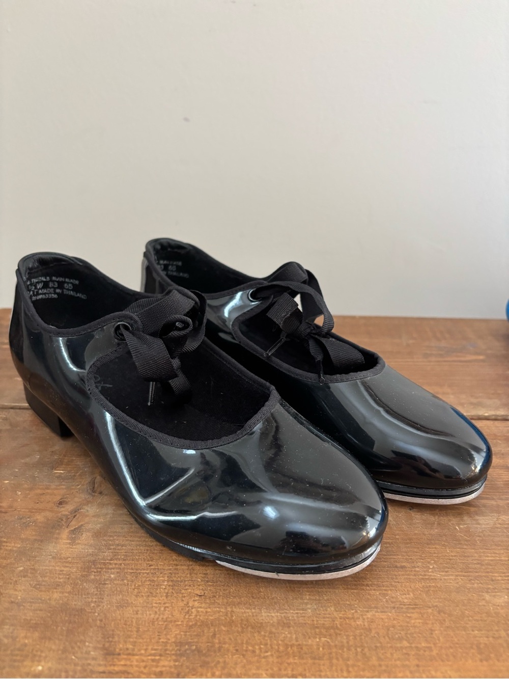 Capezio Women's Black Patent Mary Jane Tap Shoes 8.5